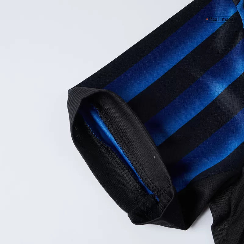 Kid's Inter Milan Home Soccer Jersey Kit(Jersey+Shorts) 2025/26