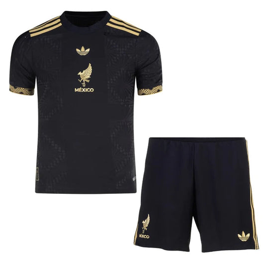 Kid's Mexico Away Jerseys Kit(Jersey+Shorts) Copa América 2024(复制) Top Soccer Jerseys Store