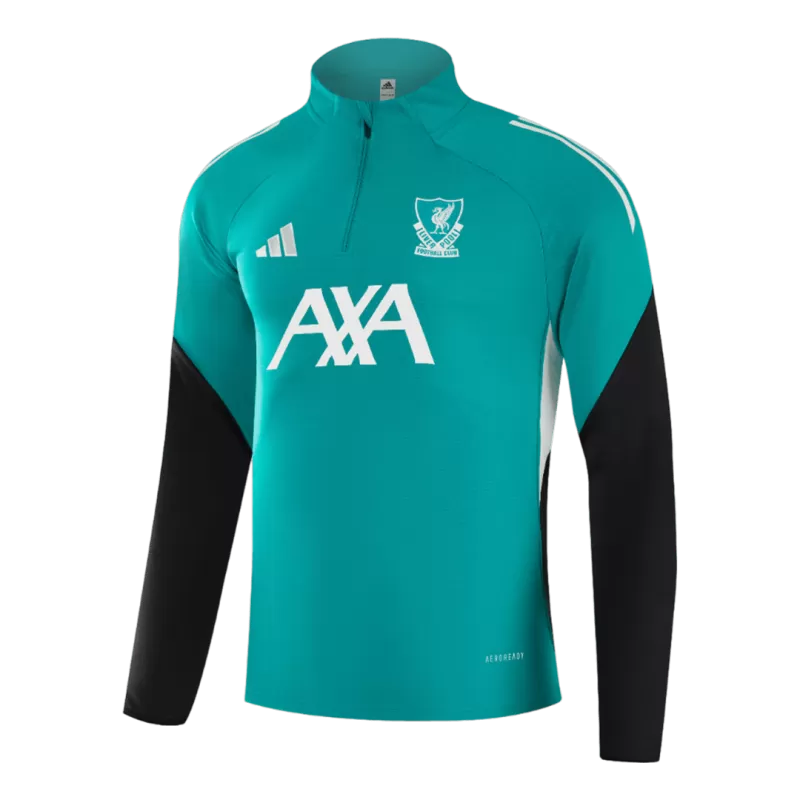 Liverpool 1/4 Zip Training Jacket Kit (Jacket+Pants) 2025/26 - Green