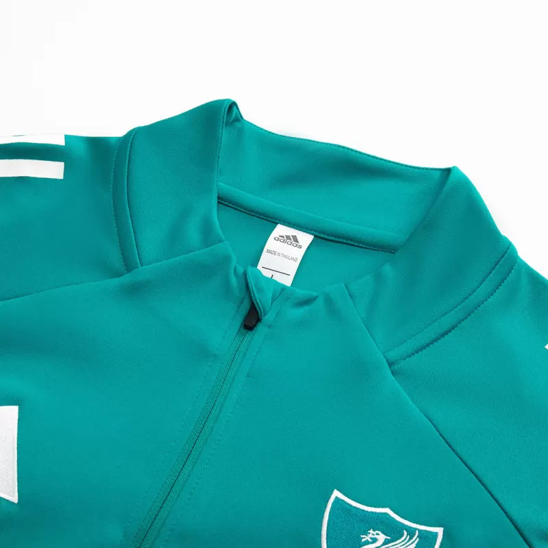 Liverpool 1/4 Zip Training Jacket Kit (Jacket+Pants) 2025/26 - Green