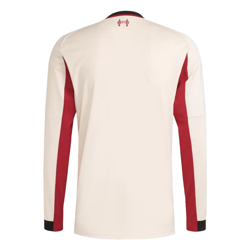 Liverpool Away Long Sleeve Soccer Jersey 2025/26