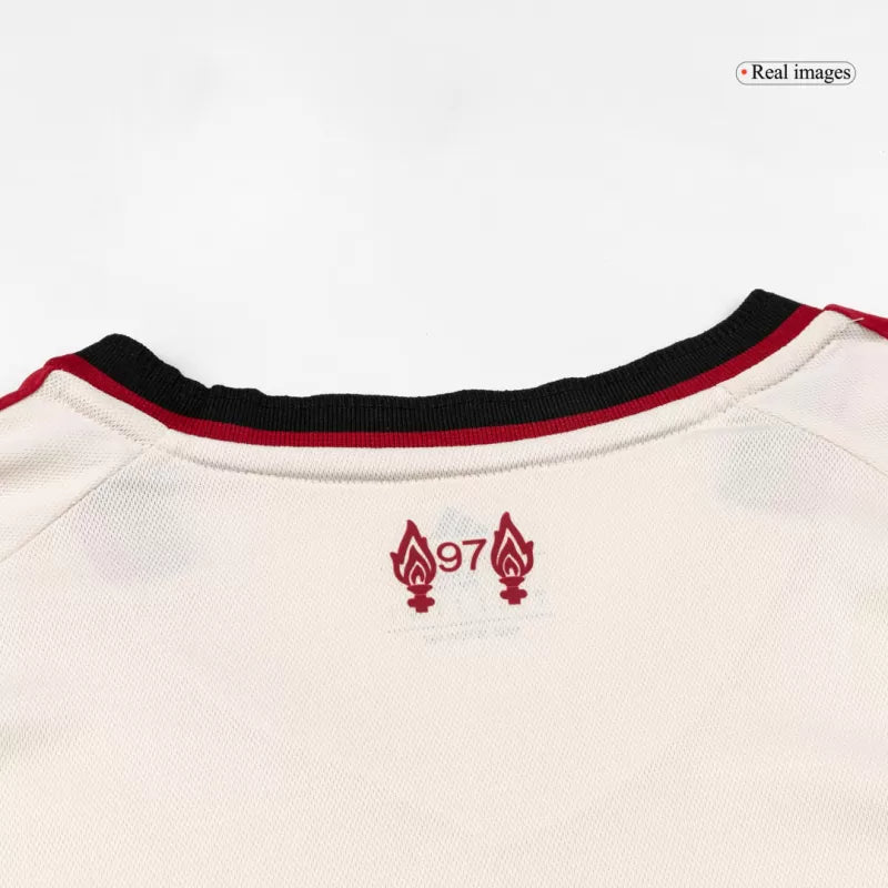Liverpool Away Long Sleeve Soccer Jersey 2025/26