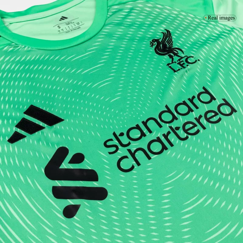 Liverpool Goalkeeper Soccer Jersey 2025/26 - Green