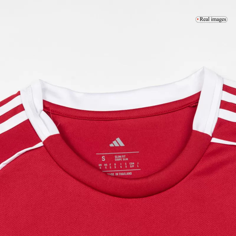 Liverpool Home Long Sleeve Soccer Jersey 2025/26