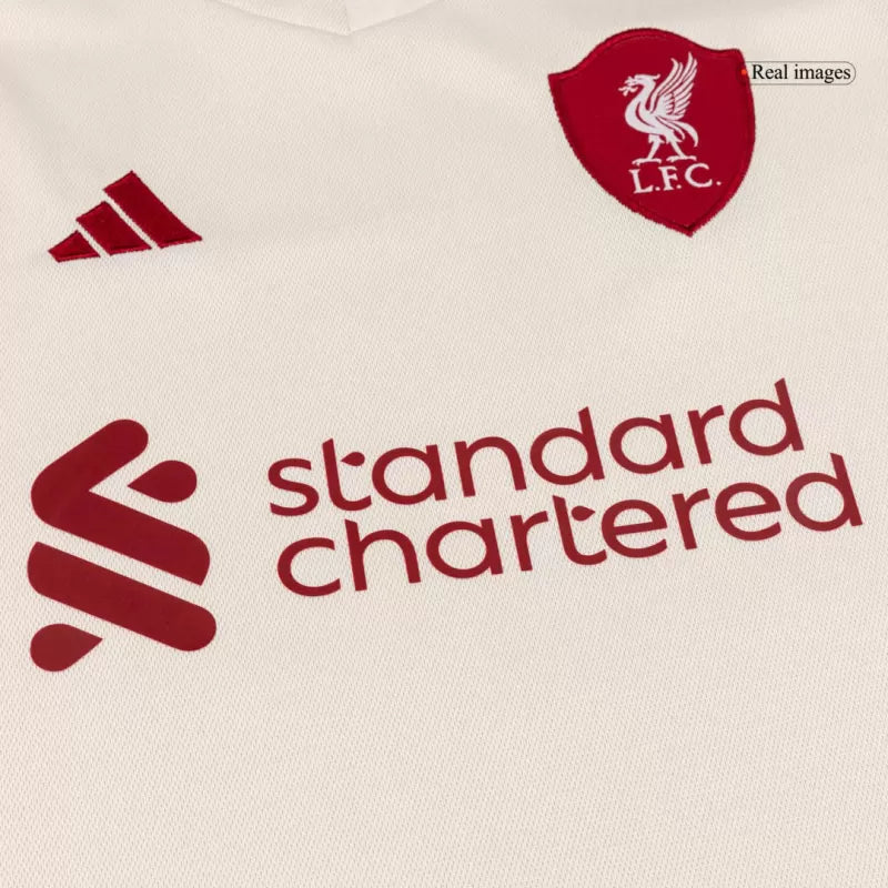 Kids Liverpool Away Soccer Jersey Kit (Jersey+Shorts+Socks) 2025/26