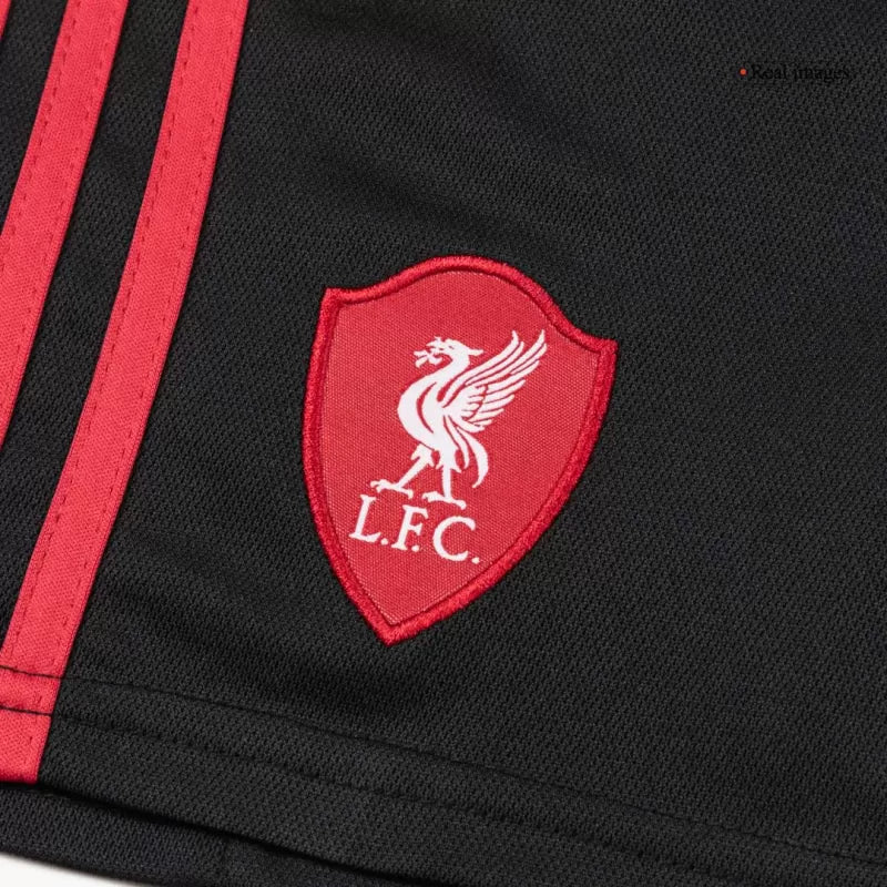 Kit da calcio per bambini Liverpool Away (maglia+pantaloncini+calzini) 2025/26
