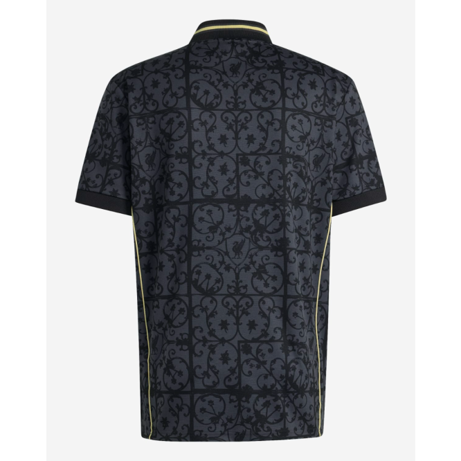 Maglia da calcio Liverpool LFSTLR nera e oro 2025/26