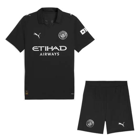 Manchester City Away Jersey Kit (Jersey+Shorts) 2025/26