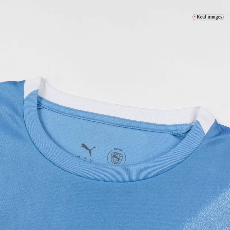 Kit maglia casalinga Manchester City (maglia+pantaloncini+calzini) 2025/26