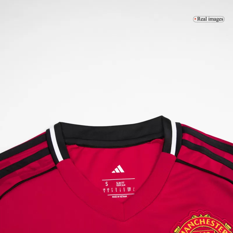 Maglia da calcio casalinga del Manchester United 2025/26