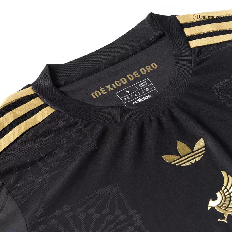 Player Version Mexico Third Away Long Sleeve 2025- Gold Cup