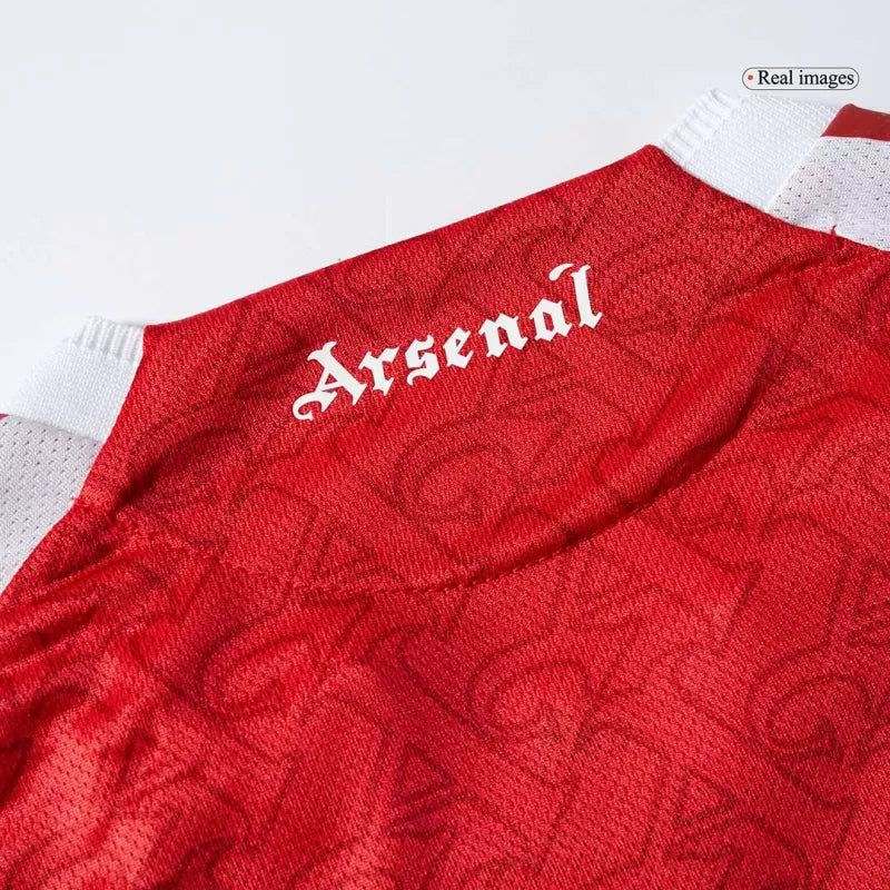 Player Version Arsenal Home Soccer Jersey Kit (Jersey+Shorts) 2025/26 -Slim Fit