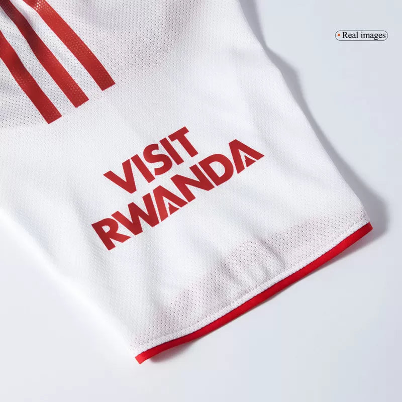 Versione Giocatore Arsenal Home Soccer Jersey Kit (Maglia+Pantaloncini) 2025/26 - Vestibilità Slim