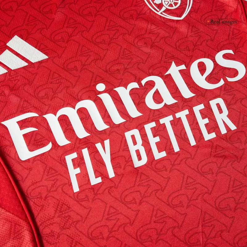 Player Version Arsenal Home Soccer Jersey Kit (Jersey+Shorts+Socks) 2025/26 -Slim Fit