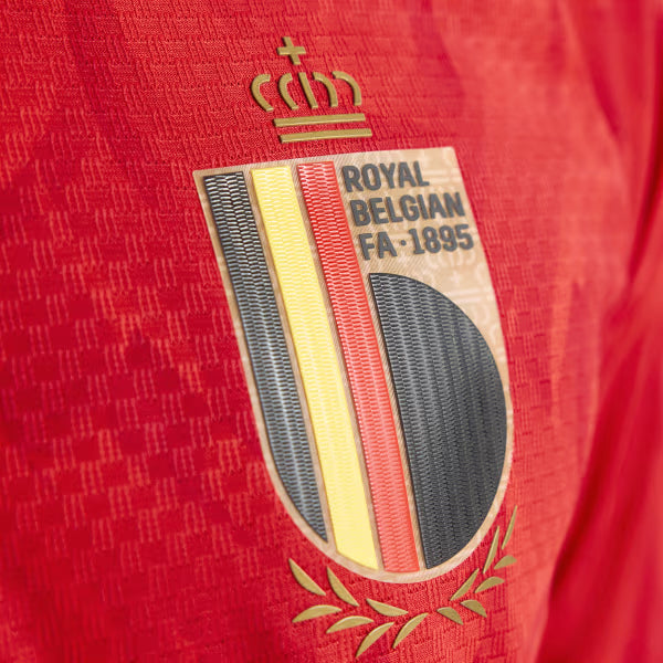 Versione Giocatore Maglia da Calcio Belgio Home 2026 - Vestibilità Slim