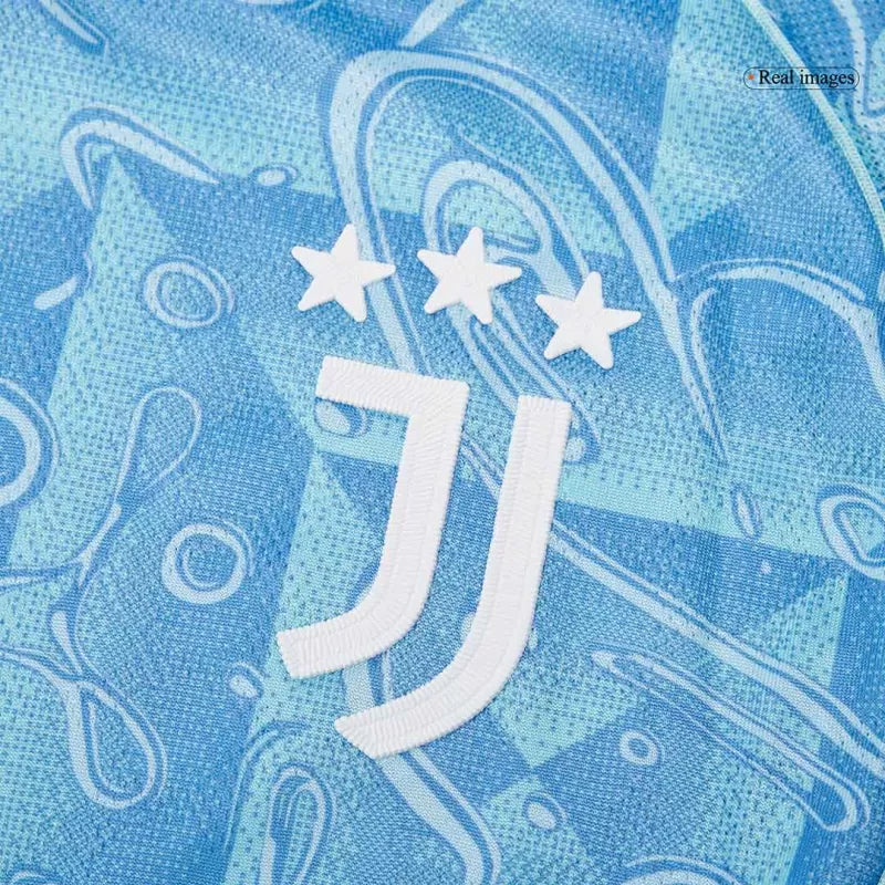Versione Giocatore KALULU #15 Maglia da Calcio Juventus Away 2025/26 - Vestibilità Slim