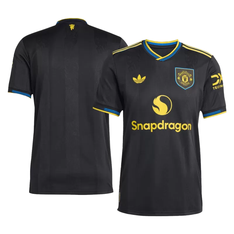 Maglia da calcio terza trasferta del Manchester United versione giocatore 2025/26 - Vestibilità slim