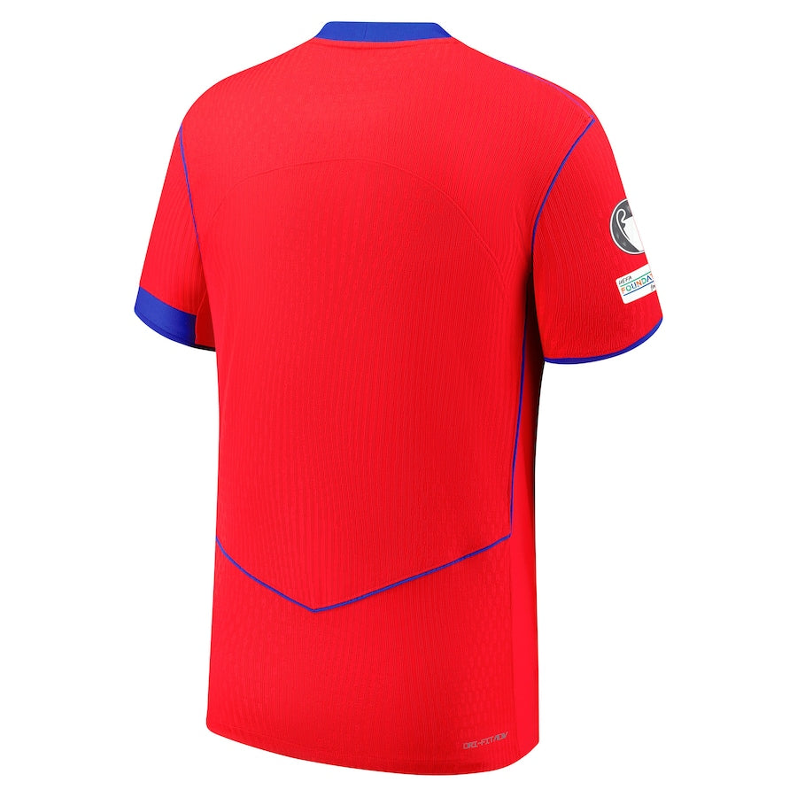 Player Version PSG Third Away Soccer Jersey 2025/26 with UCL Titleholder and Foundation 10 Years Badge and Eiffel Star- Slim Fit