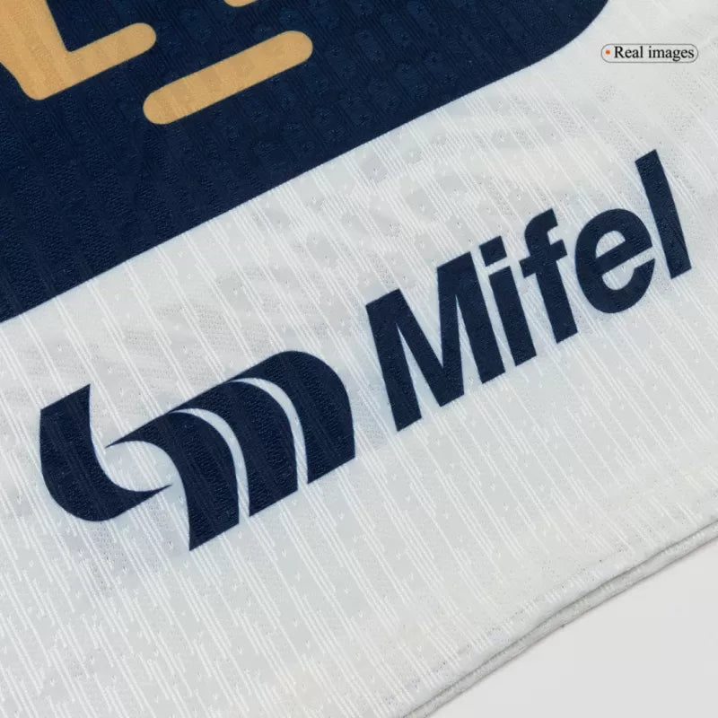 Versione Giocatore Maglia da Calcio Pumas UNAM Home 2025/26 - Vestibilità Slim