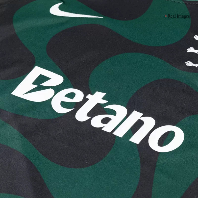 Player Version Sporting CP Soccer Jersey 2025/26 - Black