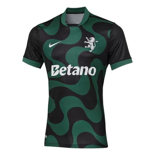 Player Version Sporting CP Soccer Jersey 2025/26 - Black