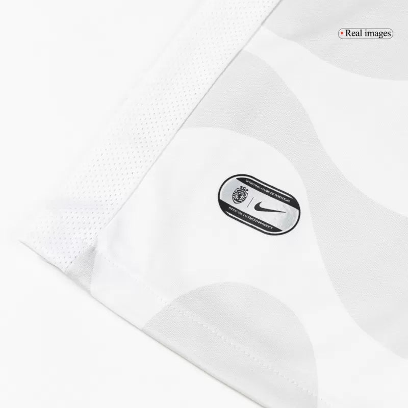 Maglia da calcio Sporting CP Player Version 2025/26 - Bianca - Vestibilità slim