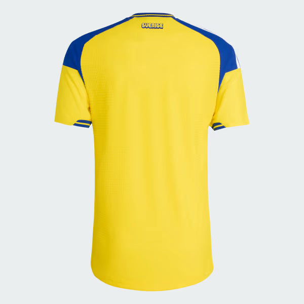 Versione Giocatore Maglia da Calcio Svezia Home 2026 - Vestibilità Slim