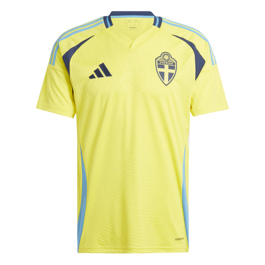 Sweden Home Soccer Jersey Euro 2024/25 topsoccerjerseys.com