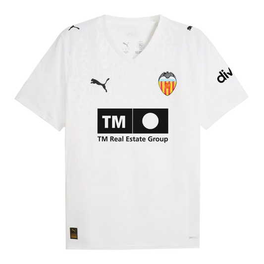 Valencia Home Soccer Jersey 2025/26