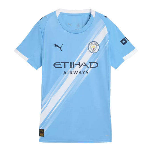 Women's Manchester City Home Soccer Jersey 2025/26
