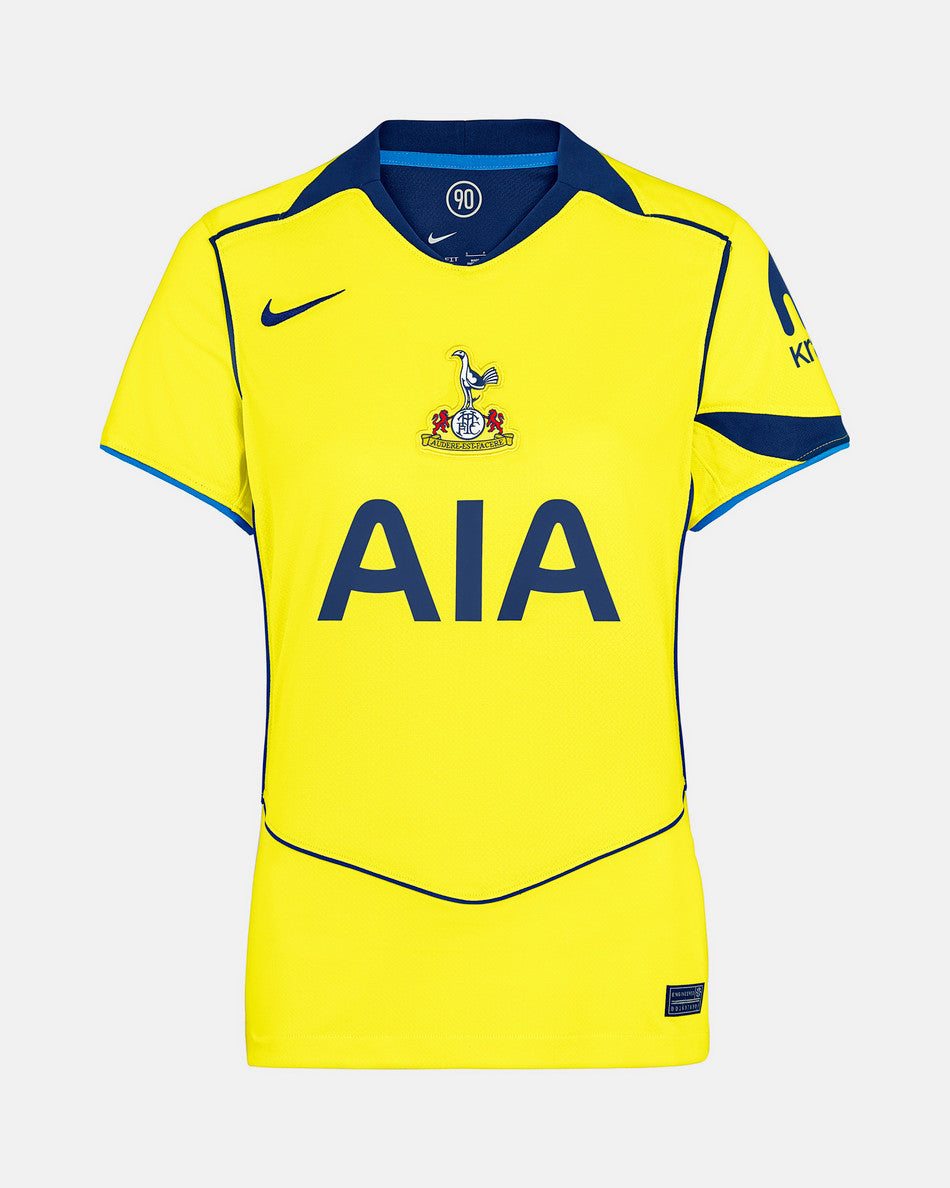 Women's Tottenham Hotspur Third Away Soccer Jersey 2025/26