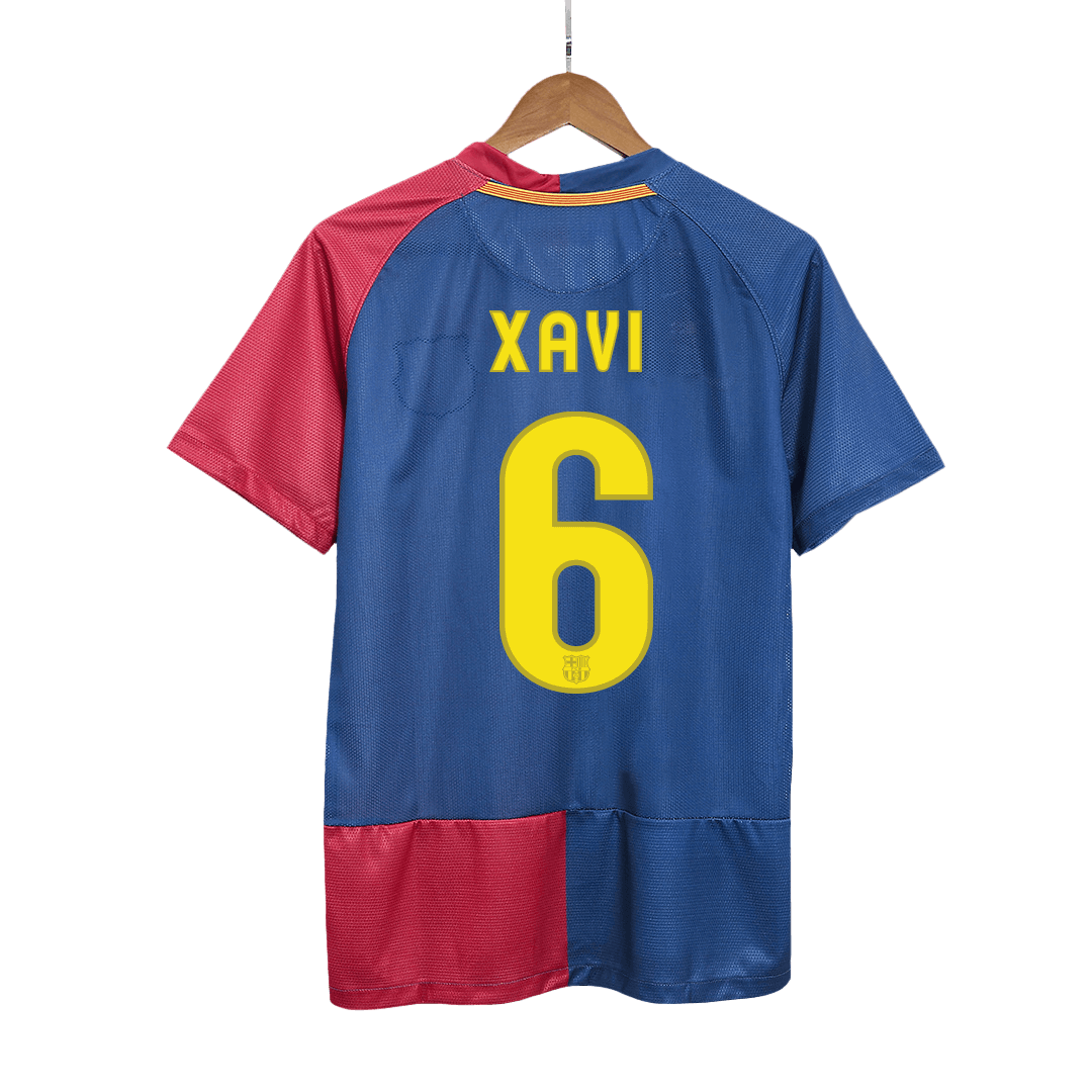 Retro XAVI #6 2008/09 Barcelona Home Soccer Jersey Top Soccer Jerseys Store