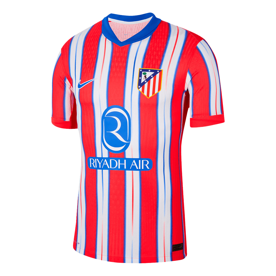 Player Version Atletico Madrid Home Soccer Jersey 2024/25 Top Soccer Jerseys Store