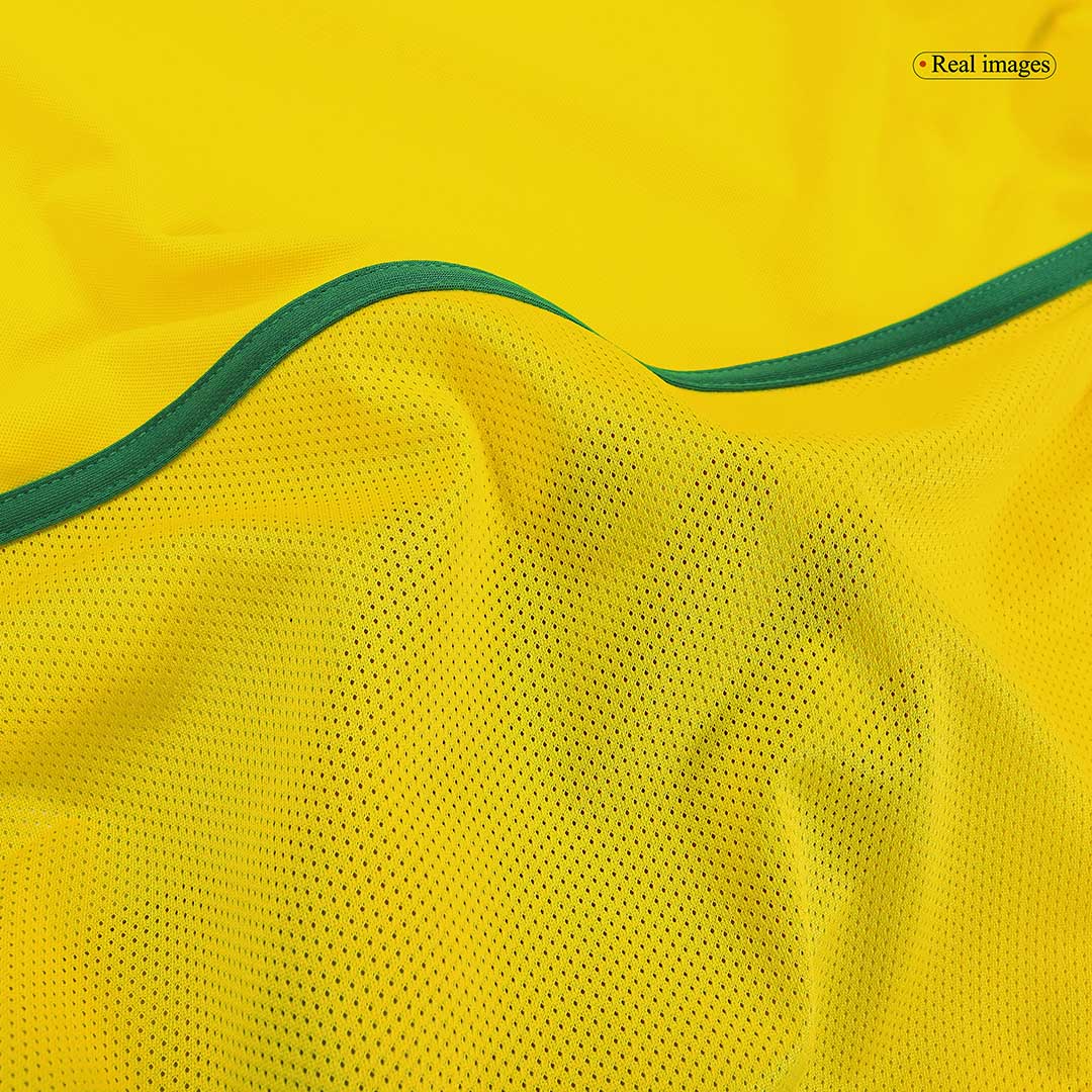 Retro CAFU #2 2002/03 Brazil Home Soccer Jersey Top Soccer Jerseys Store