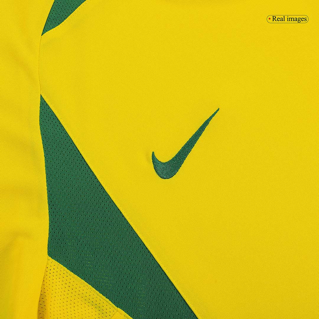 Retro CAFU #2 2002/03 Brazil Home Soccer Jersey Top Soccer Jerseys Store