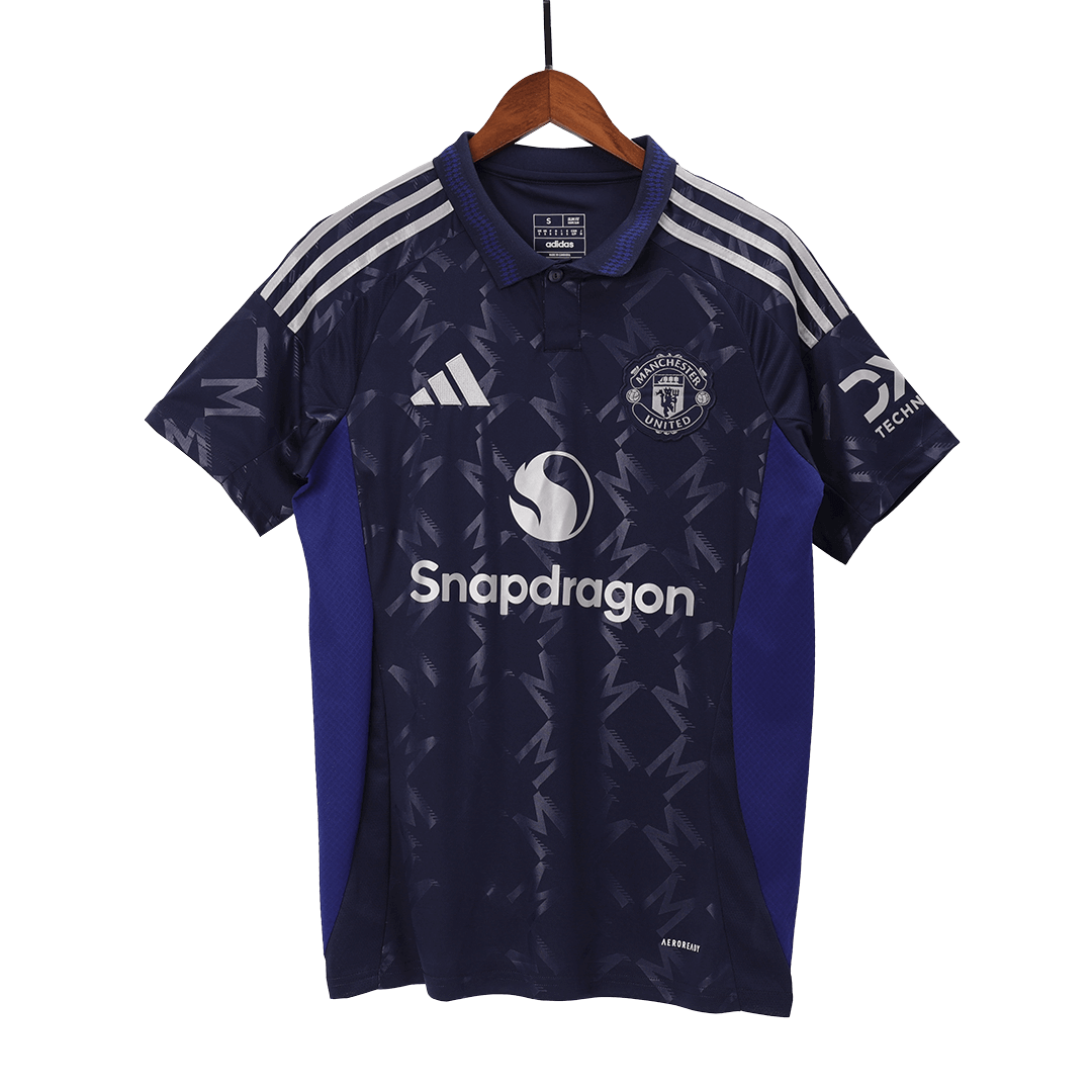Manchester United Away Soccer Jersey Kit(Jersey+Shorts) 2024/25 Top Soccer Jerseys Store
