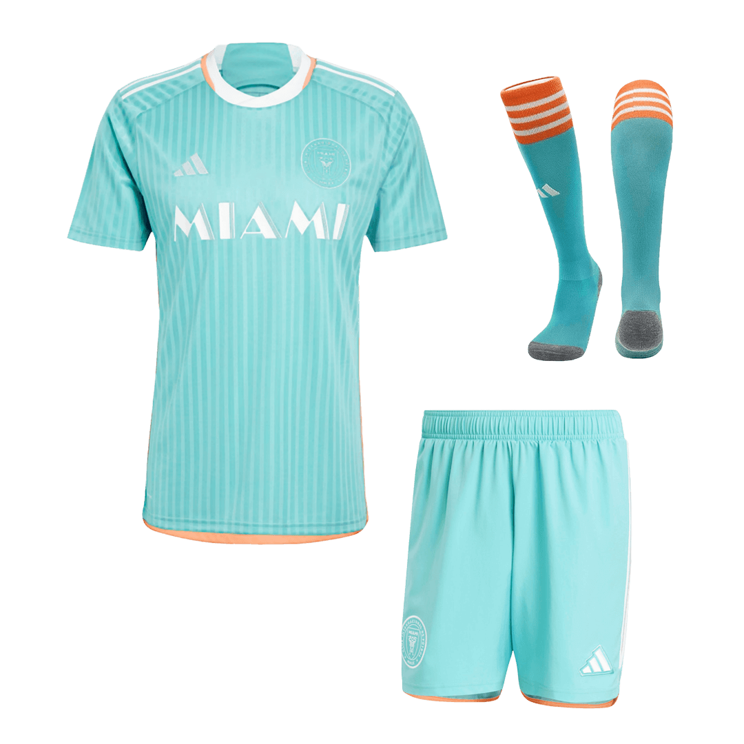 Inter Miami CF Third Away  Soccer Jersey Kit(Jersey+Shorts+Socks) 2024 Top Soccer Jerseys Store