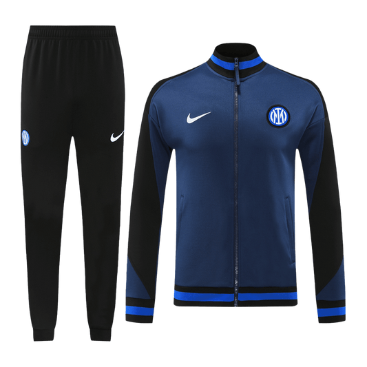 Inter Milan Training Jacket Kit (Jacket+Pants) 2024/25 Top Soccer Jerseys Store
