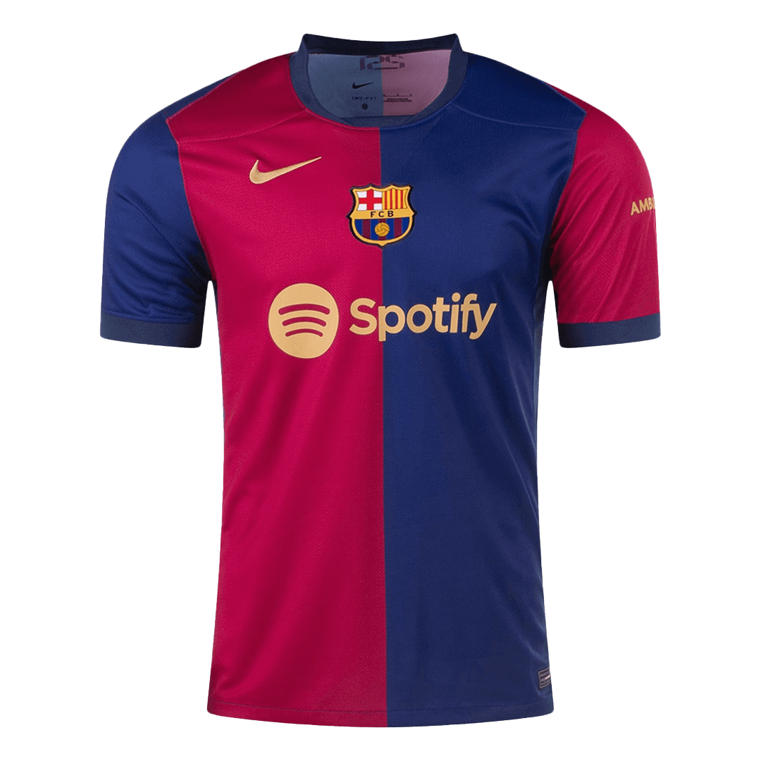 RAPHINHA #11 Barcelona Home  Soccer Jersey 2024/25 Top Soccer Jerseys Store