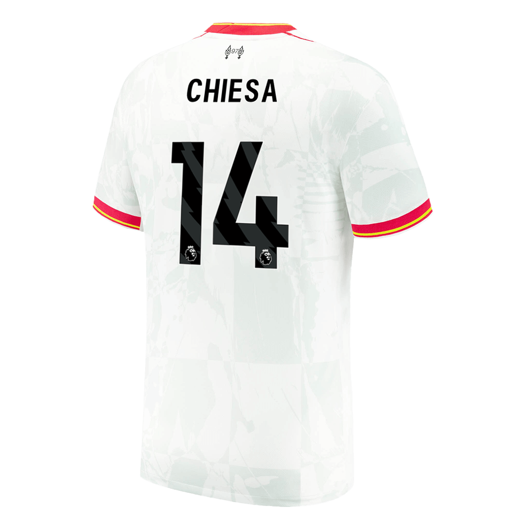 CHIESA #14 Liverpool Third Away  Soccer Jersey 2024/25 Top Soccer Jerseys Store