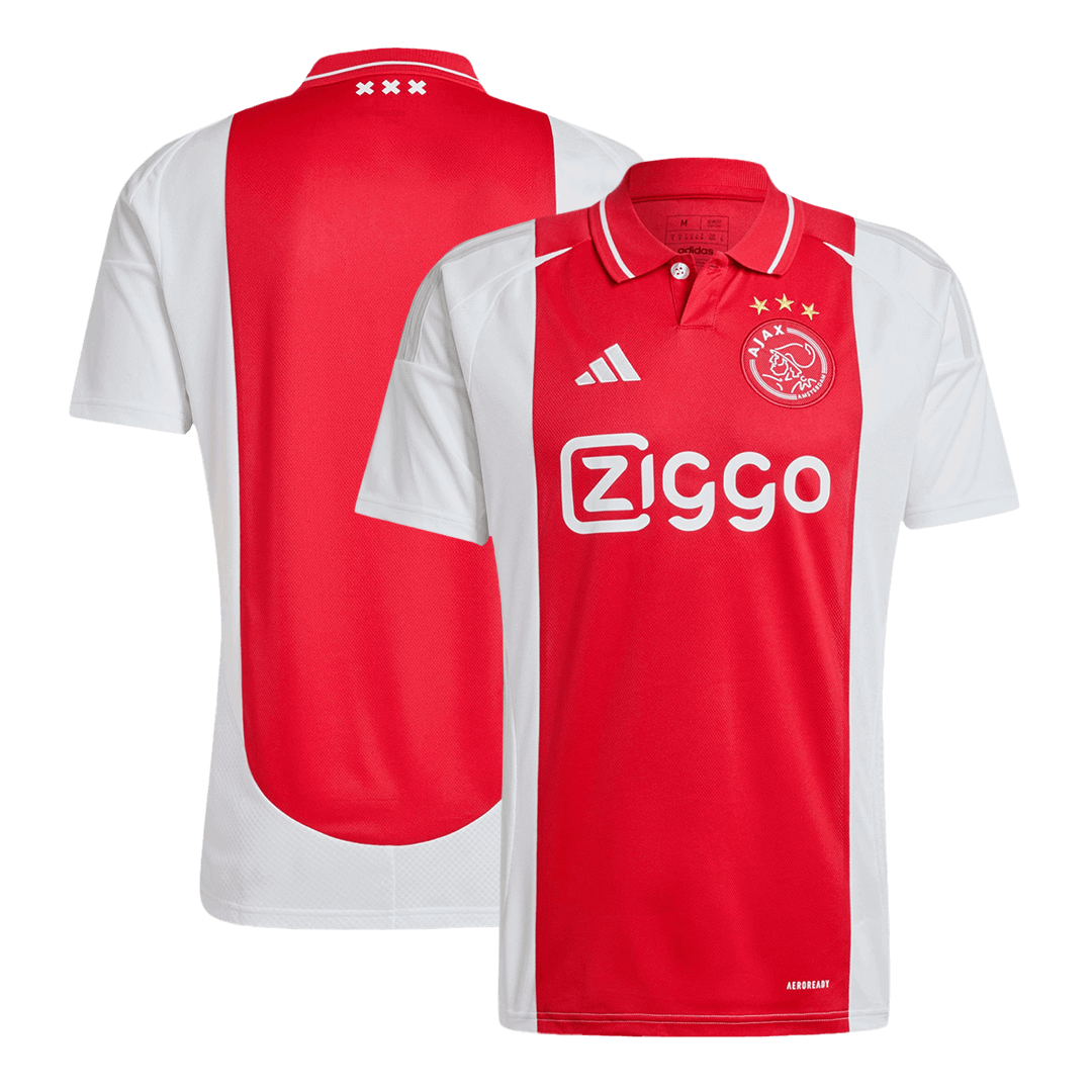 Ajax Home  Soccer Jersey 2024/25 Top Soccer Jerseys Store