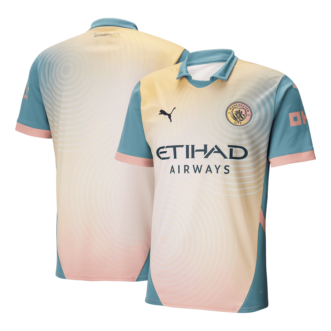 Manchester City Fourth Away Soccer Jersey 2024/25 - Definitely City Top Soccer Jerseys Store