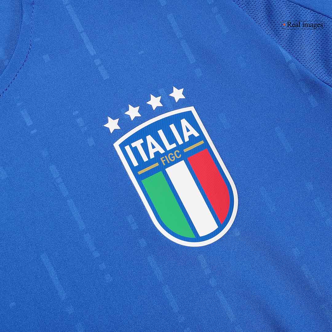 Player Version CHIESA #14 Italy Home Soccer Jersey Euro 2024 Top Soccer Jerseys Store