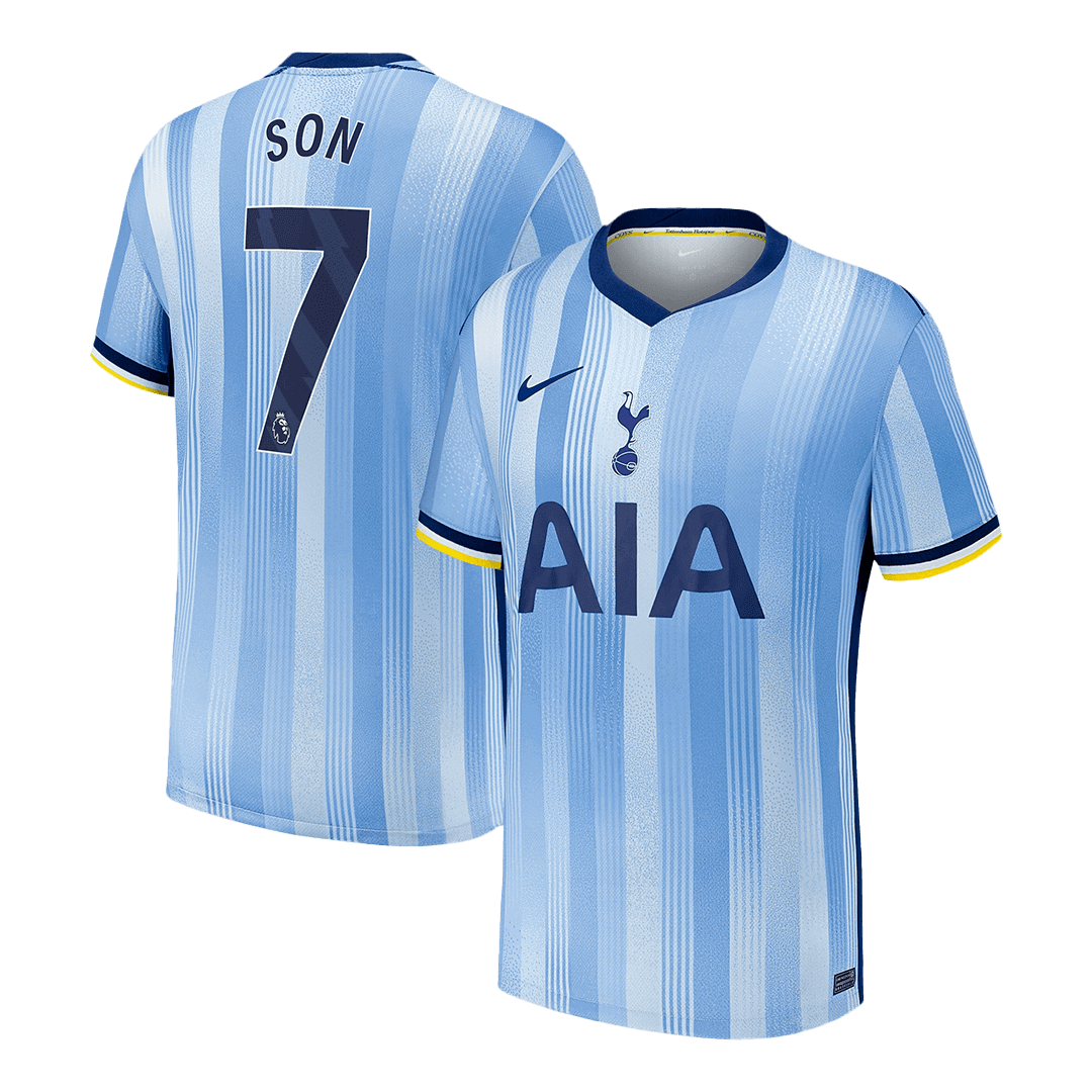 SON #7 Tottenham Hotspur Away Soccer Jersey 2024/25 Top Soccer Jerseys Store