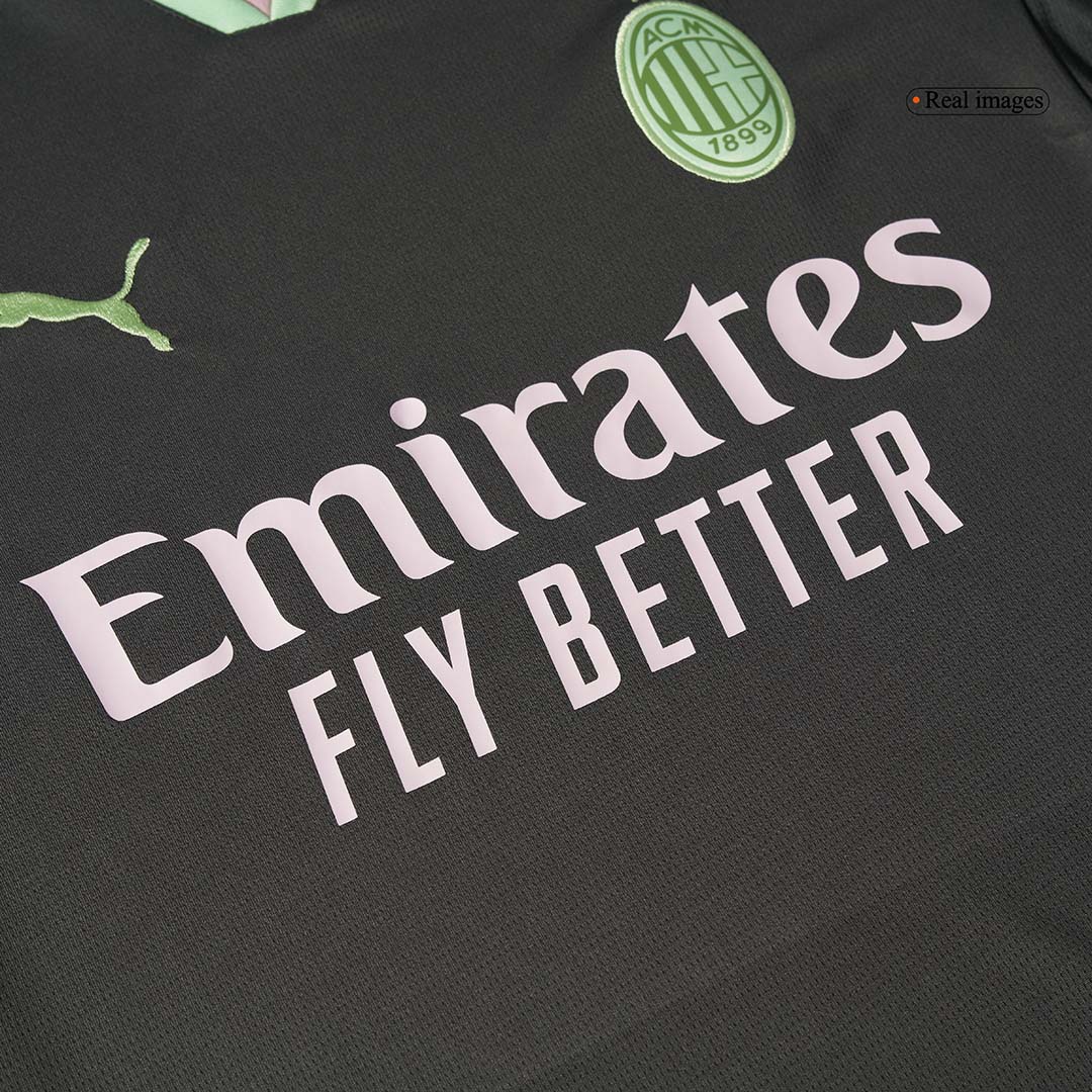 Rafael Leão #10 AC Milan Third Away Soccer Jersey 2024/25 Top Soccer Jerseys Store