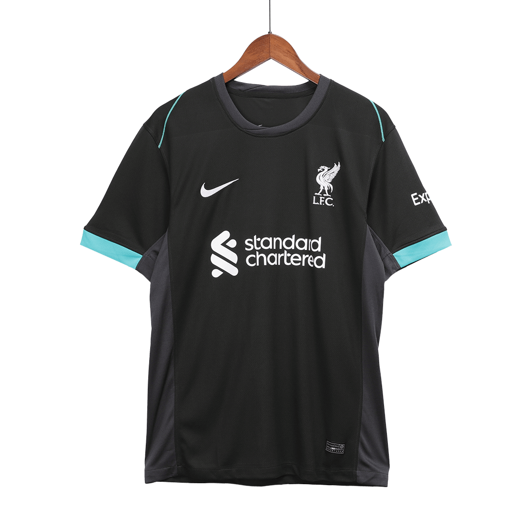 Liverpool Away Soccer Jersey Kit(Jersey+Shorts+Socks) 2024/25 Top Soccer Jerseys Store