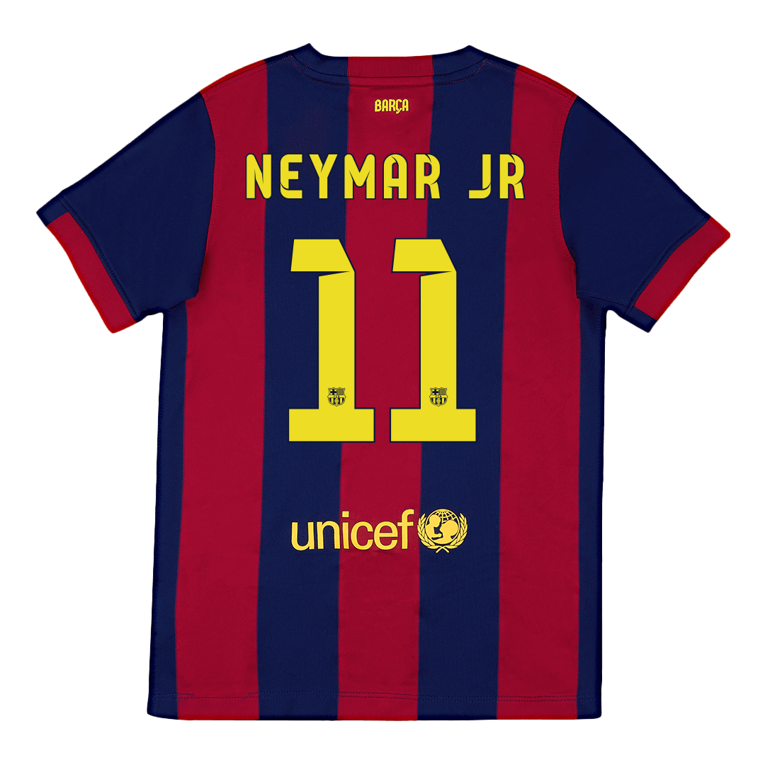 Retro NEYMAR JR #11 2014/15 Barcelona Home Soccer Jersey Top Soccer Jerseys Store