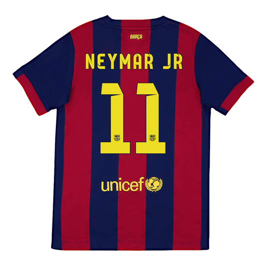 Retro NEYMAR JR #11 2014/15 Barcelona Home  Soccer Jersey Top Soccer Jerseys Store