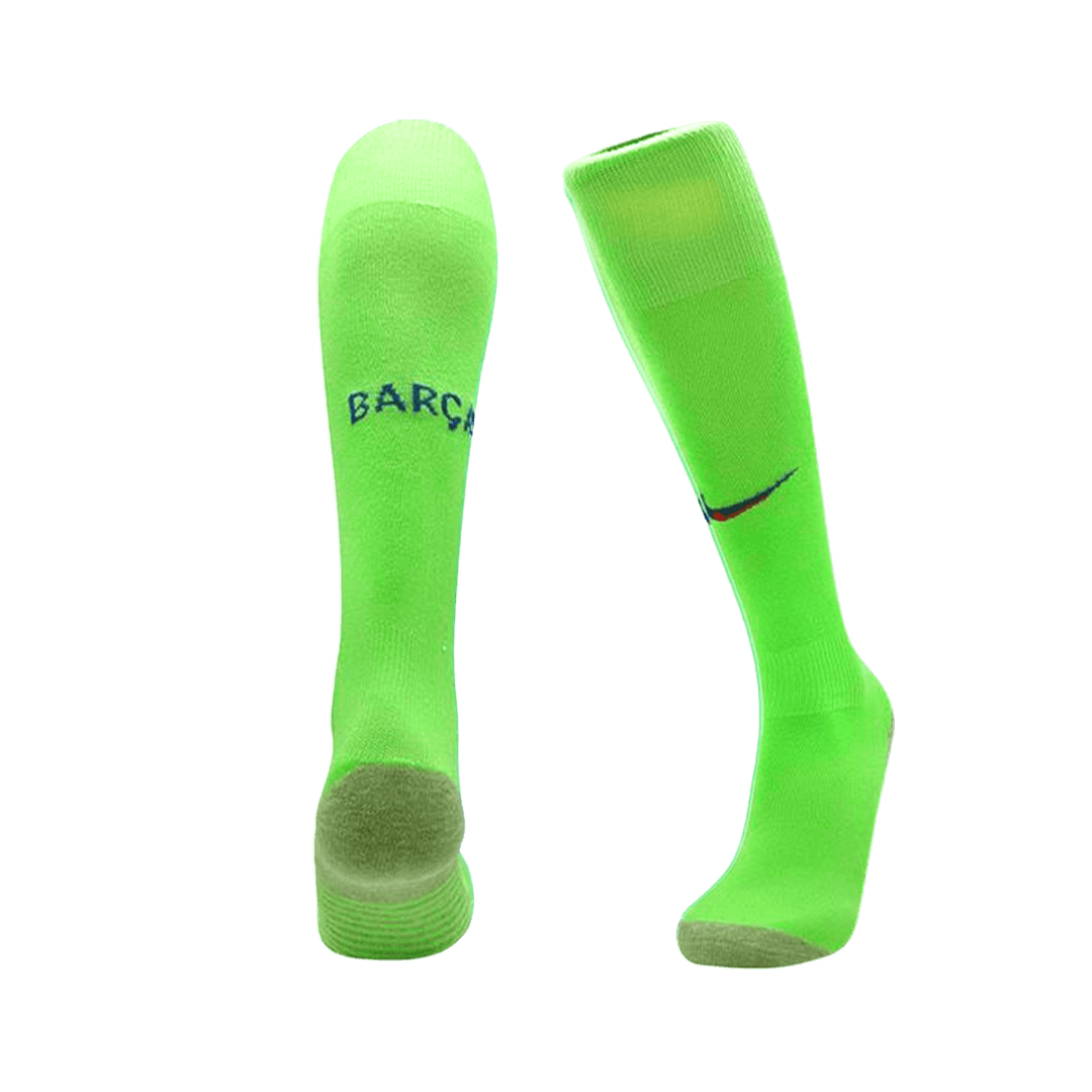 Kid's Barcelona Third Away Soccer Jersey Kit(Jersey+Shorts+Socks) 2024/25- UCL (Spotify Logo Without Text) Top Soccer Jerseys Store