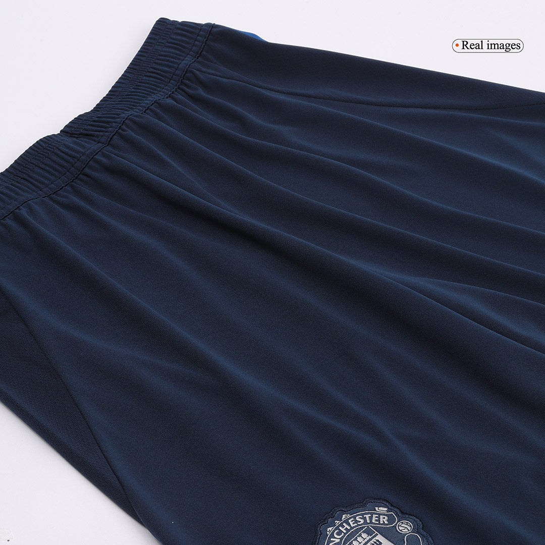 Manchester United Away Soccer Jersey Kit(Jersey+Shorts) 2024/25 Top Soccer Jerseys Store